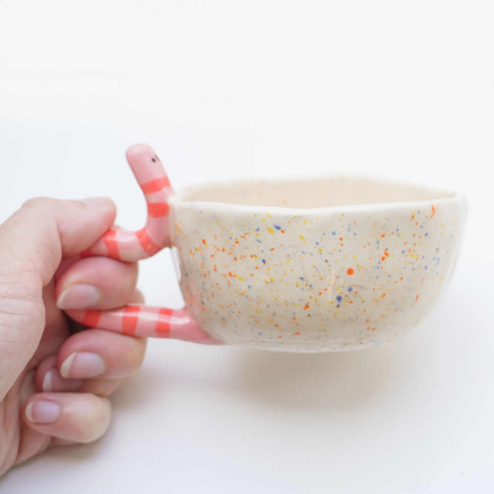 Thumbnail: Ceramic Worm Mug