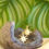 Thumbnail: Smiley Star Gold Earrings