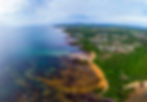 Mosaico de paisagens naturais no litoral de Aracruz. | Foto: Leonardo Merçon/Instituto Últimos Refúgios
