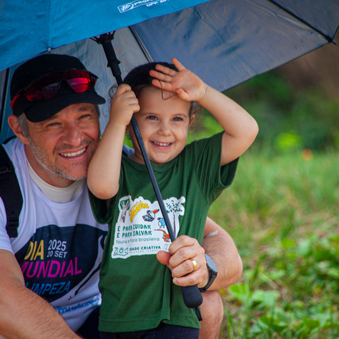 Ação realizada no Parque Costeiro / Praia de Camburi | FOTOS: Felipe Facini