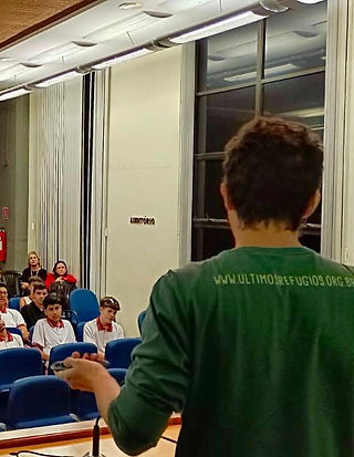 Palestra sobre o ecossistema no auditório da Assembleia Legislativa do Espírito Santo
