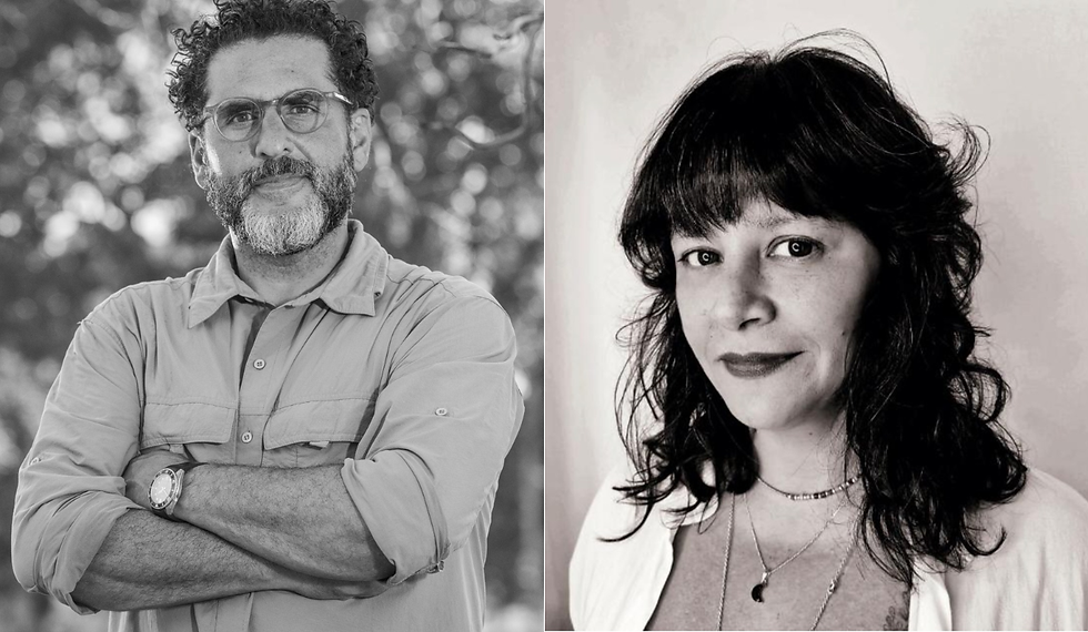 Paulina Chamorro and João Marcos Rosa, directors of the film