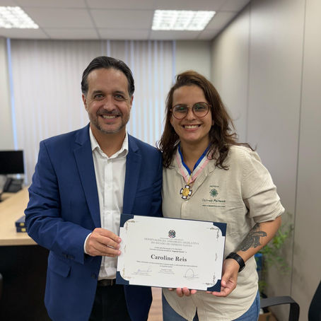 Diretora do instituto Últimos Refúgios recebe Comenda Augusto Ruschi
