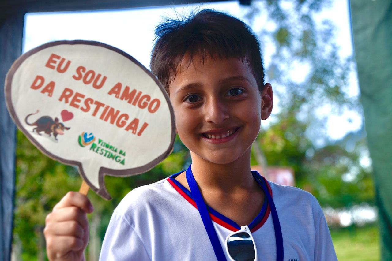 Atividades realizadas pelos alunos junto ao Projeto Vitória da Restinga | FOTOS: Vitor Pinheiro