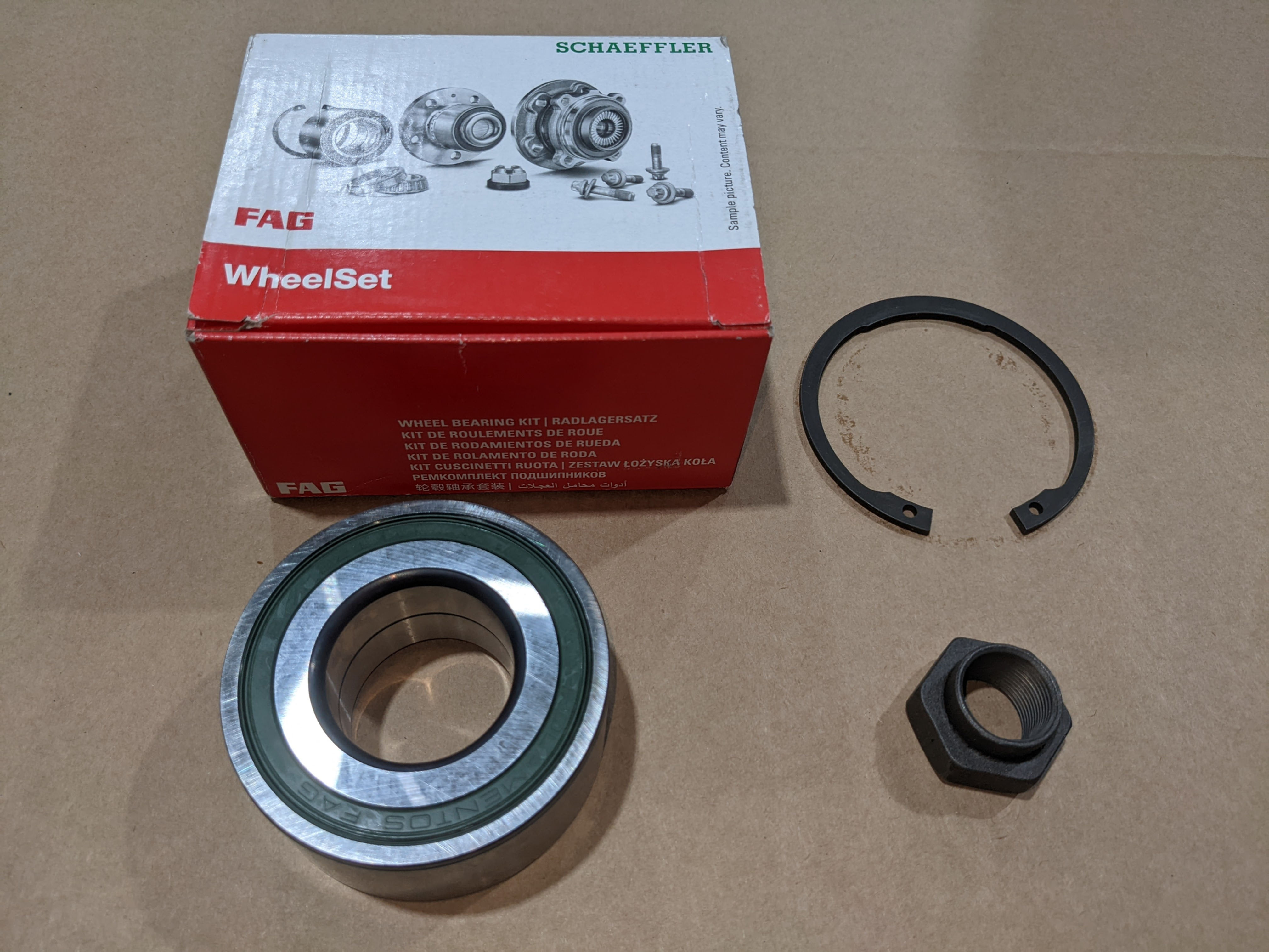 Peugeot 205 Front Wheel bearing (Except 1.9 GTi) (3E)