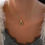 Thumbnail: Handcrafted Sun Drop Necklace - Black Onyx