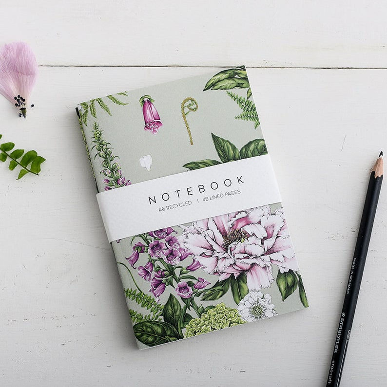 Thumbnail: Notebooks - Botanical 'Summer Garden' Collection (Set of 3)