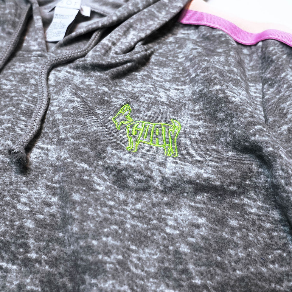 Thumbnail: GOATY Women's Rainbow Grey Suit