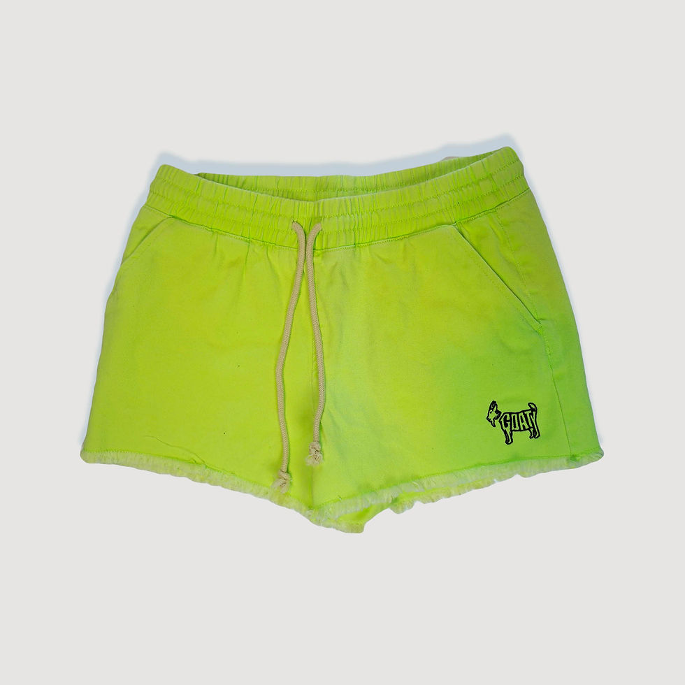 Thumbnail: GOATY Neon Denim Shorts