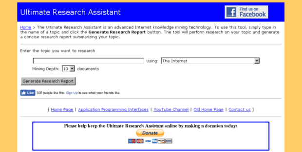 Ultimate Research Assistant