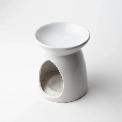 White Ceramic Wax Burner