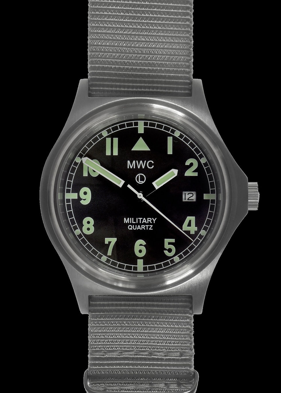 MWC G10 50m (165ft) Water Resistant NATO Pattern Military Watch with Satin Case