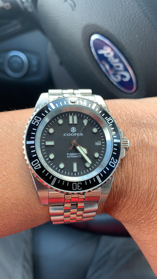 Thumbnail: Cooper Submaster Automatic Divers Watch