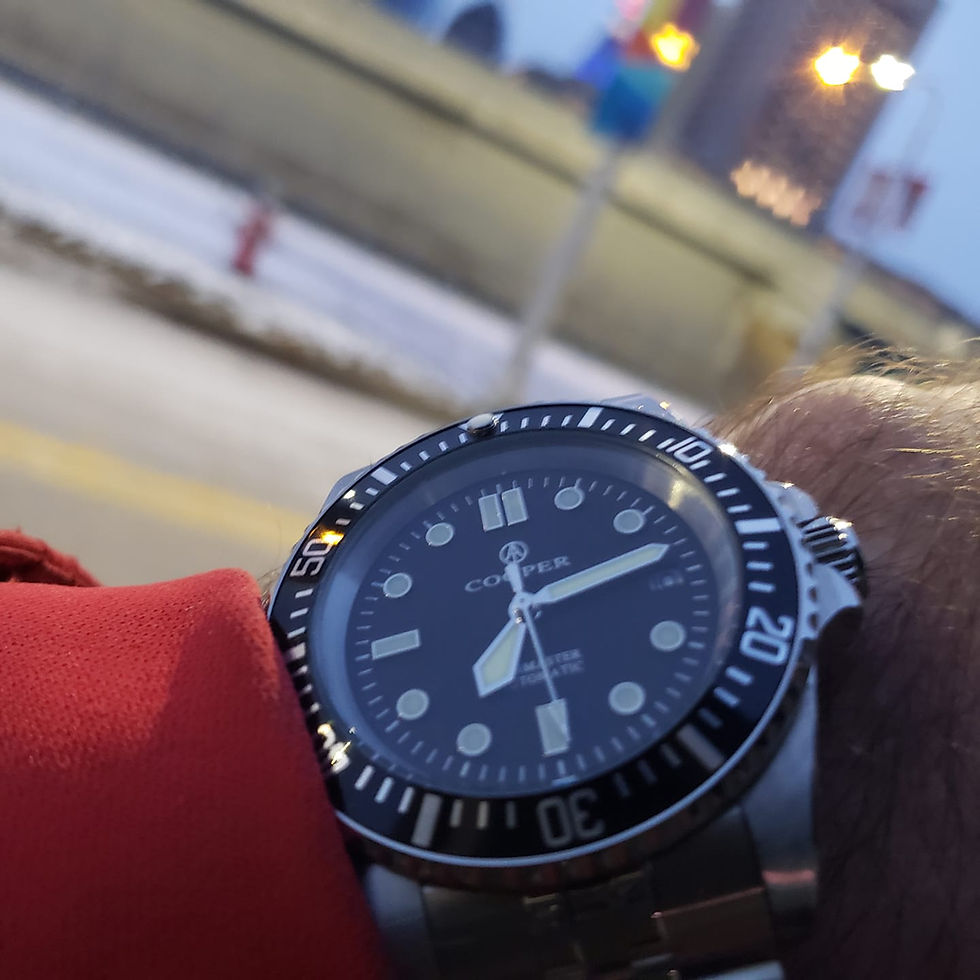 Thumbnail: Cooper Submaster Automatic Divers Watch