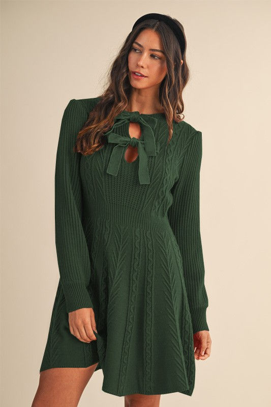 Thumbnail: Evergreen Bow Dress