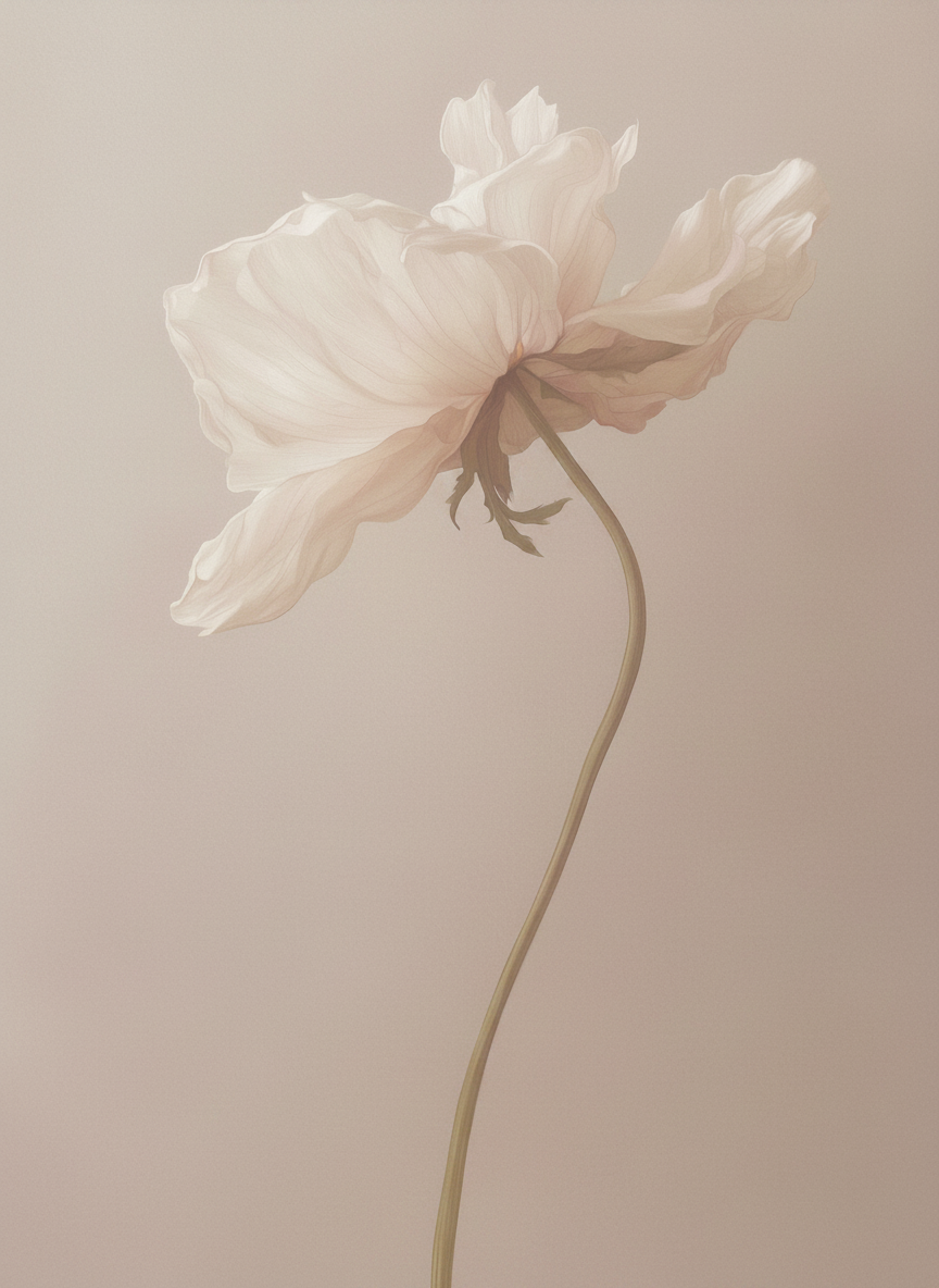 Delicate White Flower