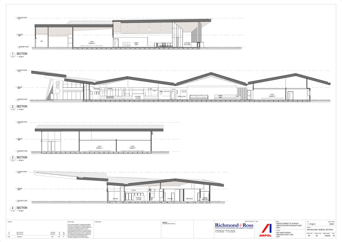 Redevelopment of Highway Service Center Pheasants Nest (North & South)