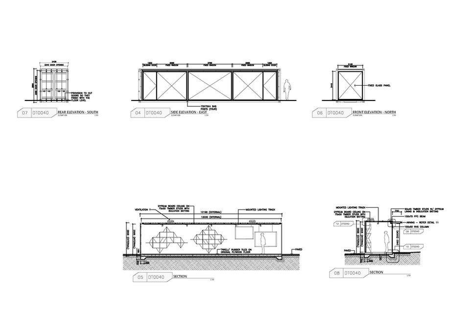 Curtain Creative Quarter - Container Gallery Concept 