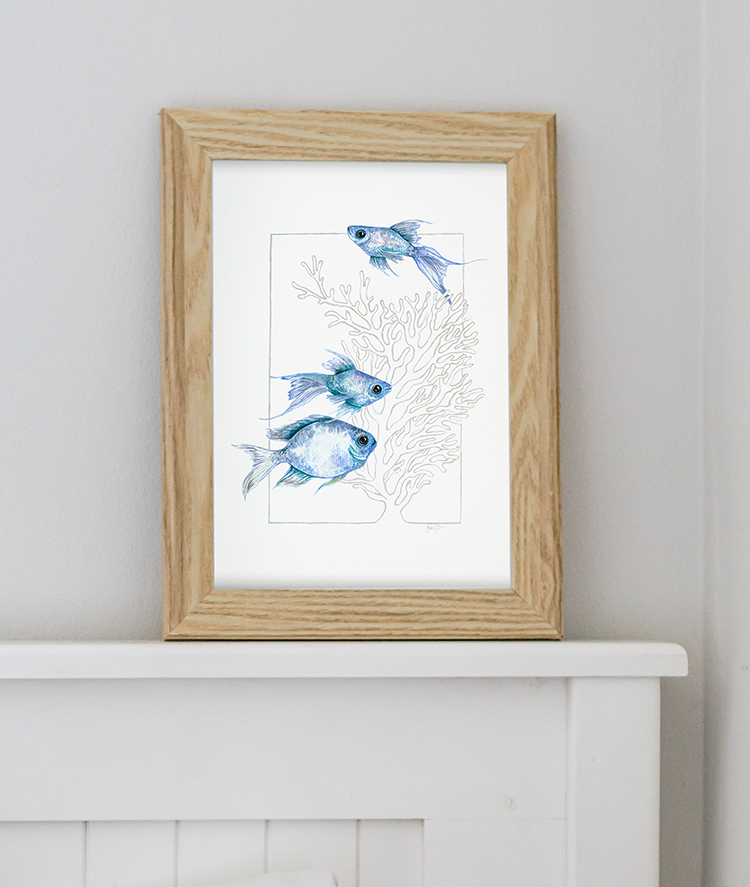 Thumbnail: Fish Friends Blue