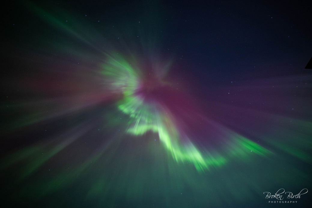 Aurora borealis, northern lights