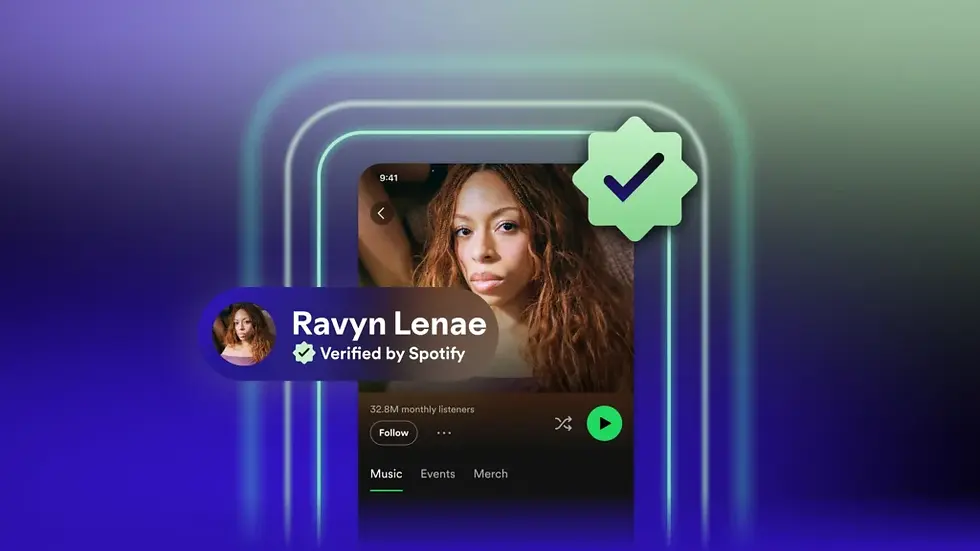 Spotify scherpt verificatie voor artiesten aan