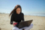 https://www.pexels.com/photo/woman-in-black-long-sleeves-using-laptop-on-the-beach-8052870/
Photo by RDNE Stock Project on Pexels