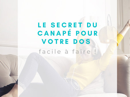 solution au mal au dos