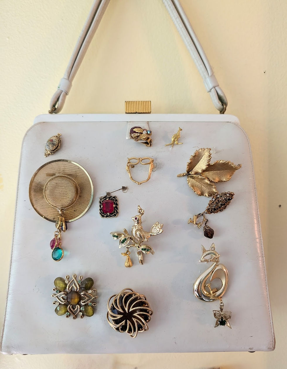 Upcycled vintage handbag
