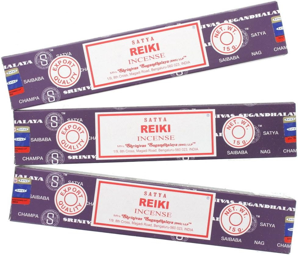Satta Reiki Incense sticks, export quality, for aroma therapy and relaxation, Zen and So