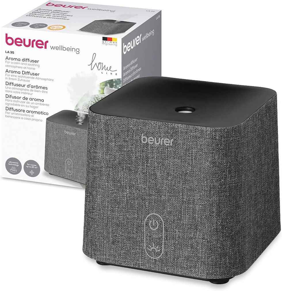 Beurer aroma diffuser with box, Auto Luchtverfrisser Diffuser met 50 ml Parfum – Oceano