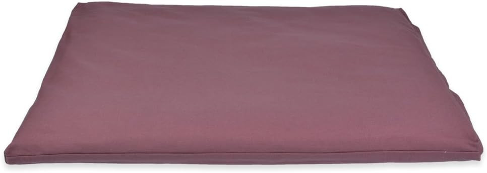 Plat paars Leewadee Opvouwbare Vloer Matras - blauw op een witte achtergrond.