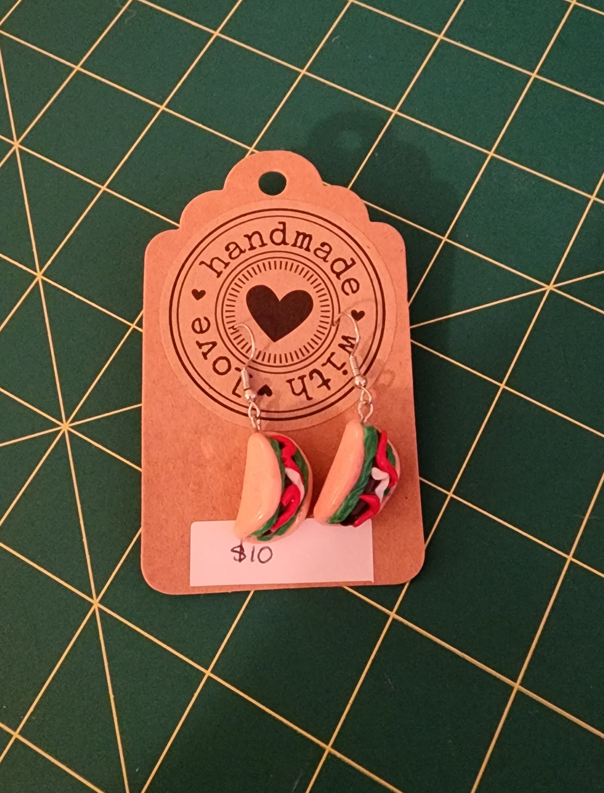 Handmade Tacco Earrings 