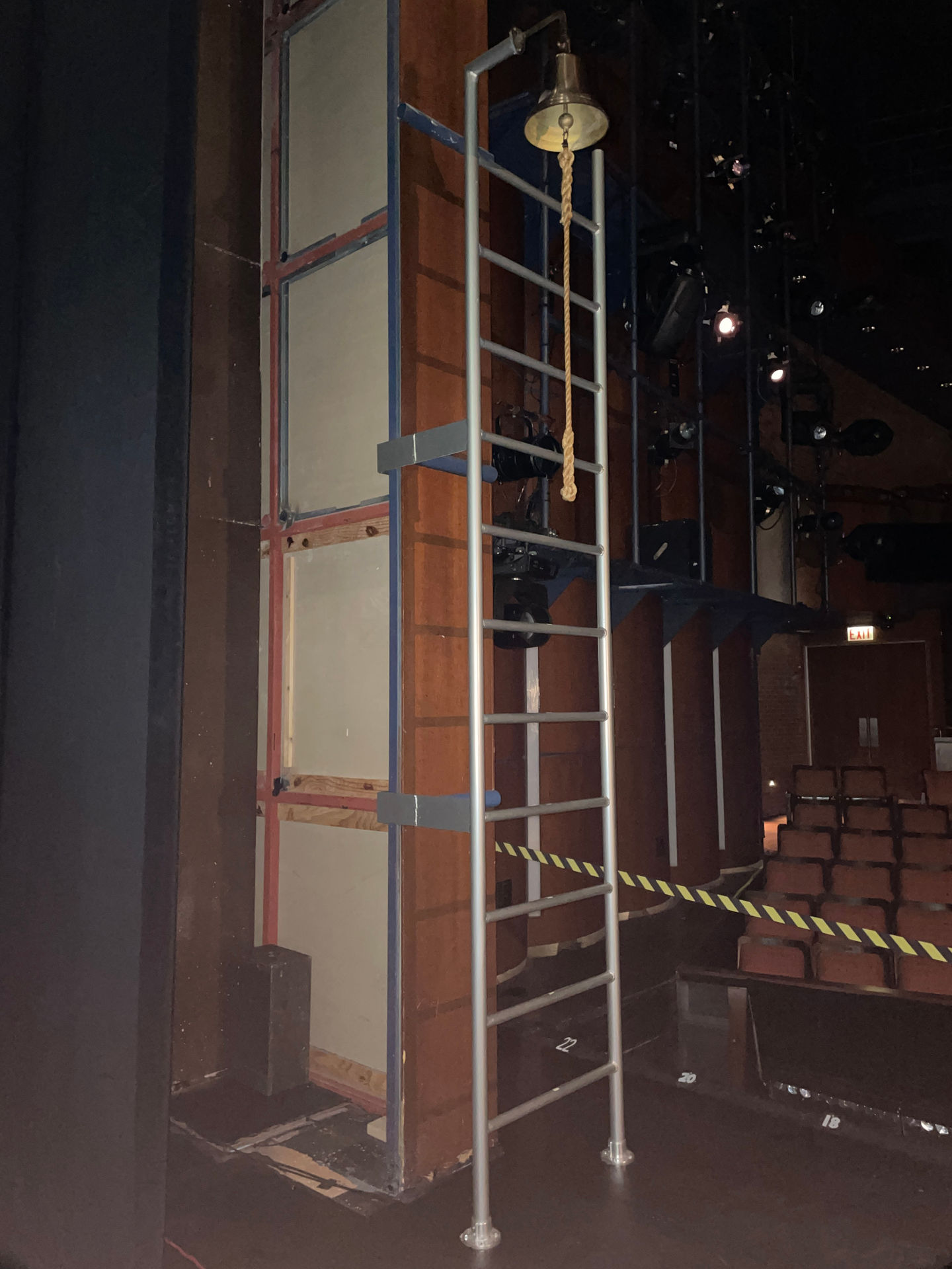 Titanic Ladder Upon Installation