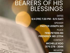 '26 Spiritual Retreat(9/4-5)