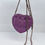 Thumbnail: PURPLE LAMBSKIN CC IN LOVE MINI HEART BAG