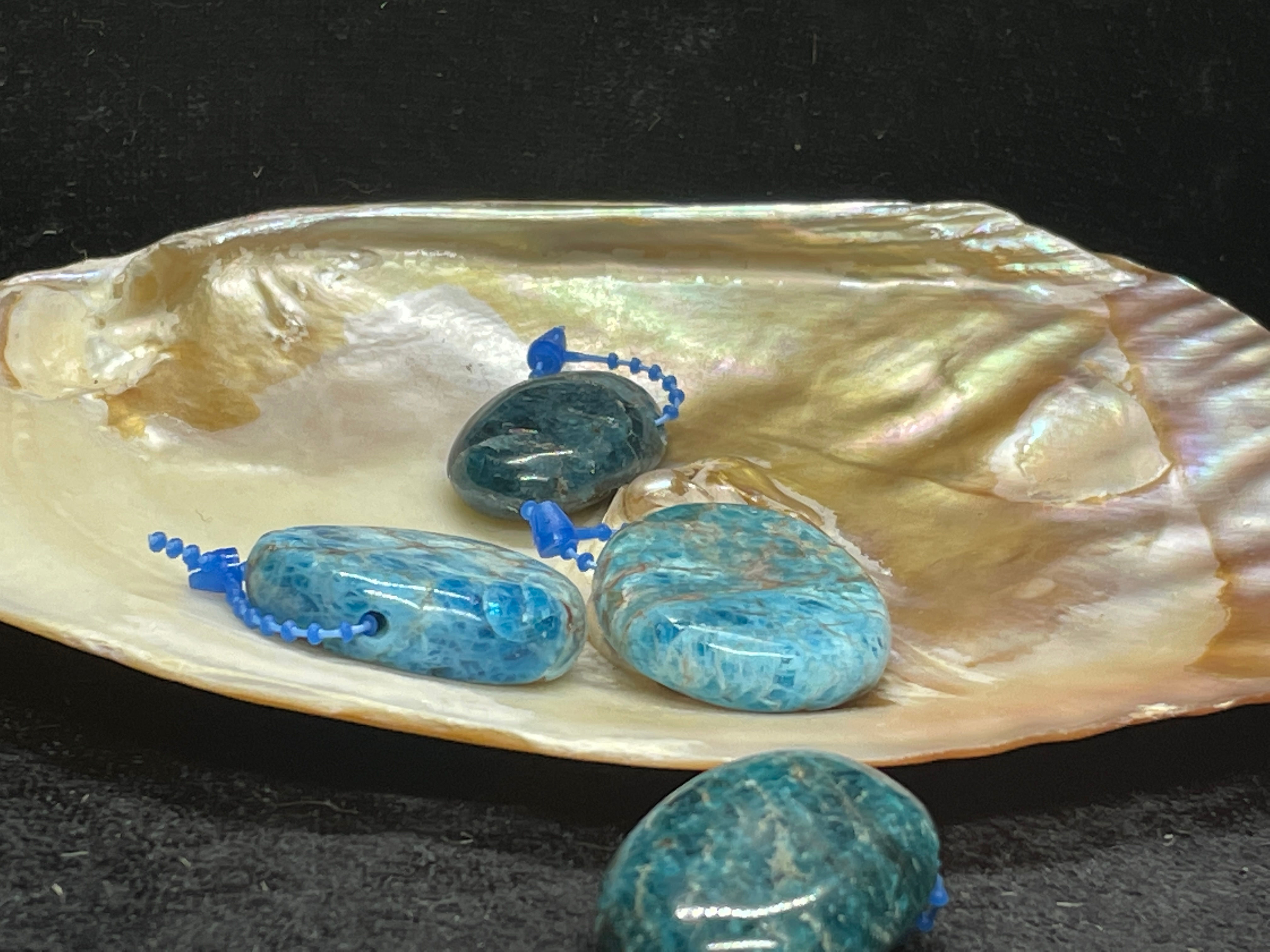 Pendentif Pierre Percée Apatite