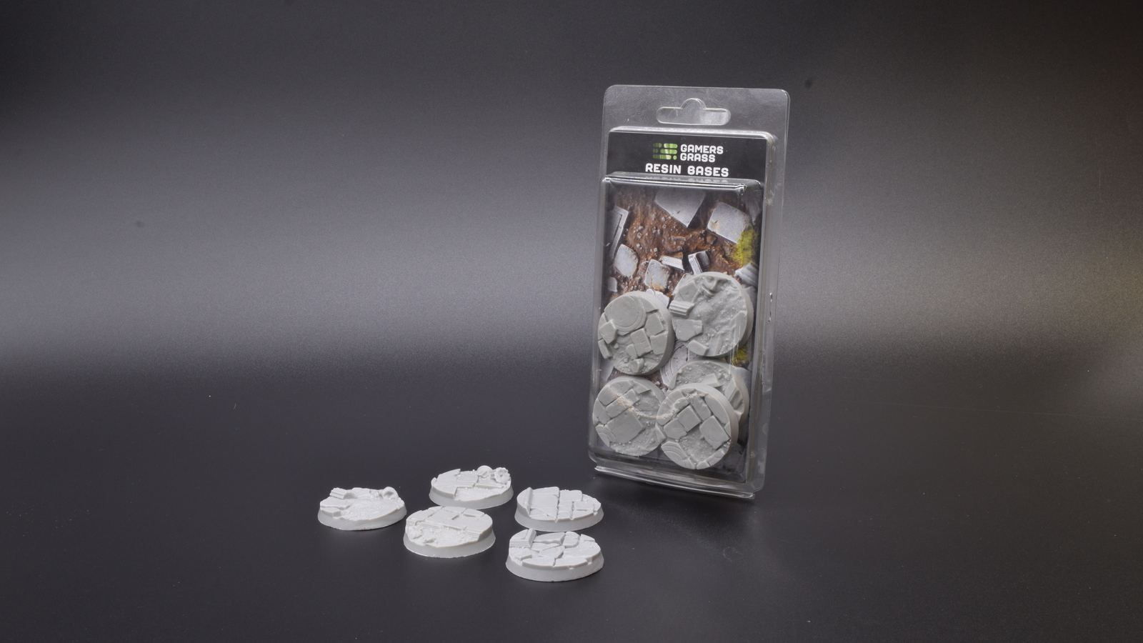 Resin Bases Temple Round 40mm (x5)