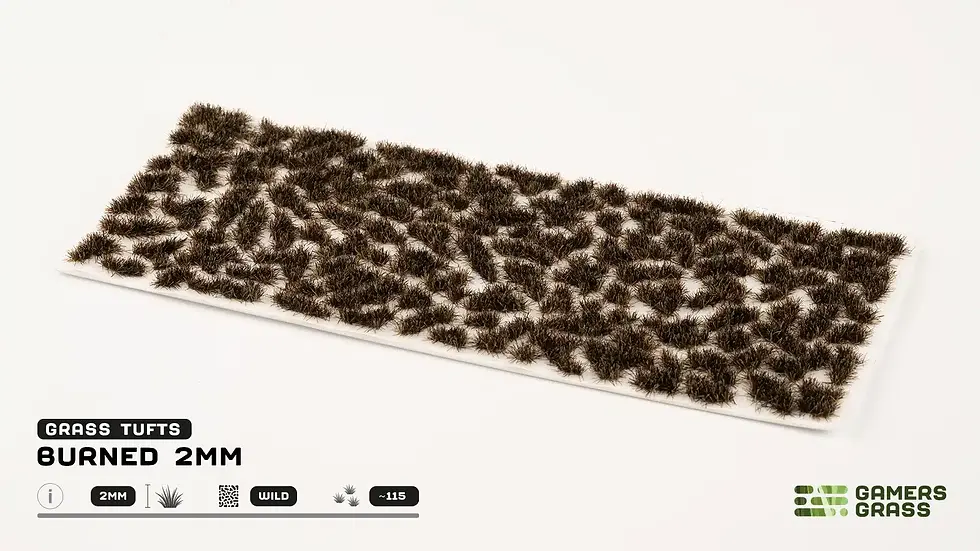Miniaturbild: Burned Tufts 6mm - Small