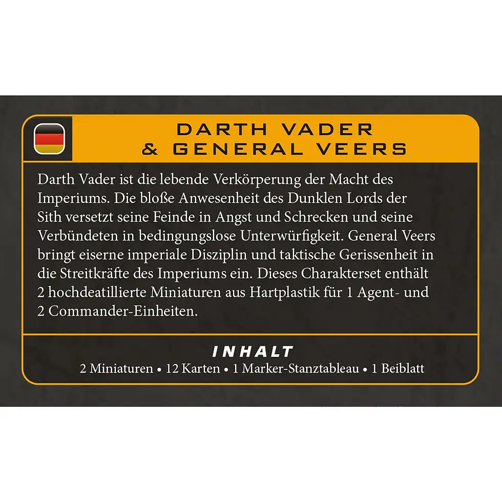 Miniaturbild: Darth Vader & General Veers