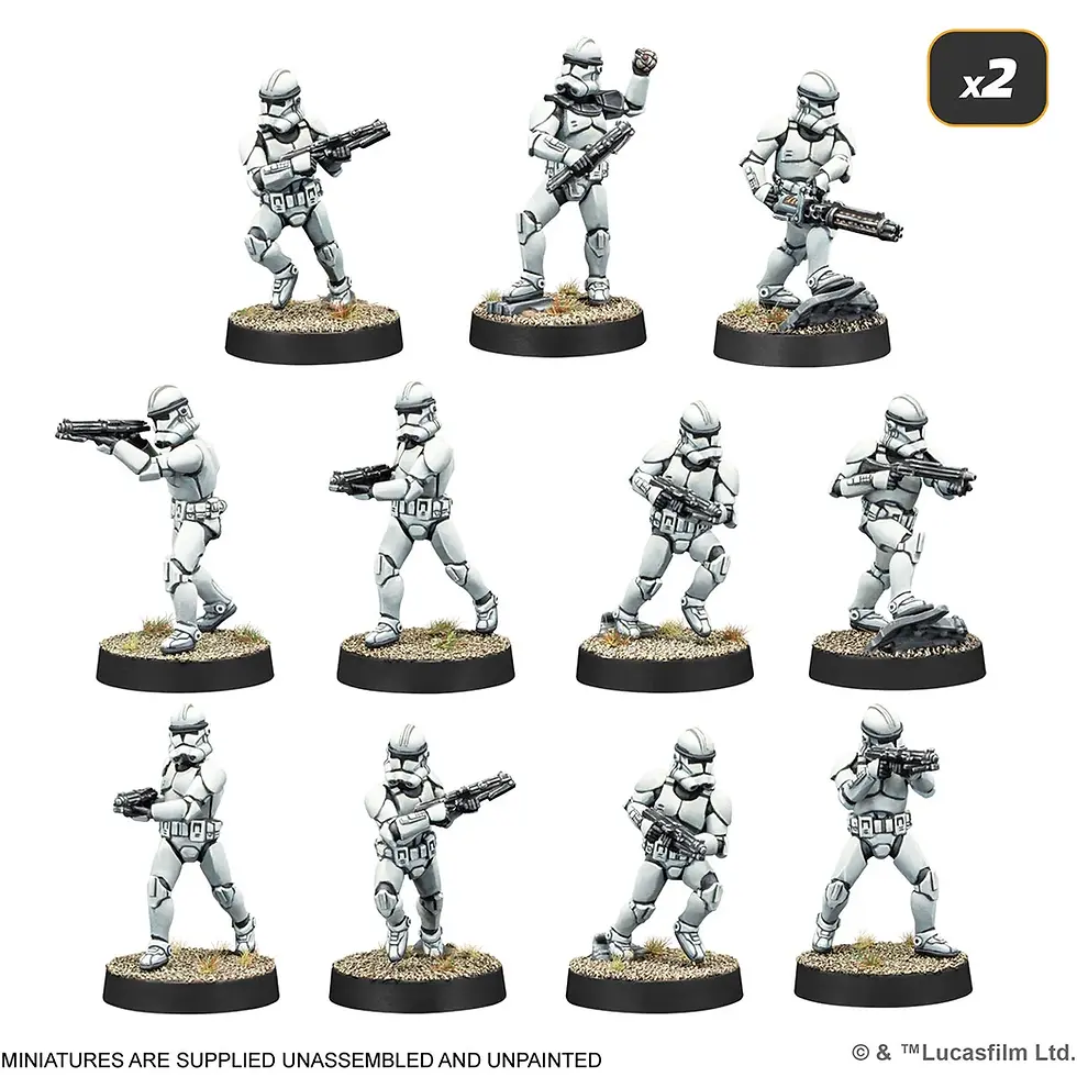 Miniaturbild: Star Wars: Legion – Galactic Republic Starter Set