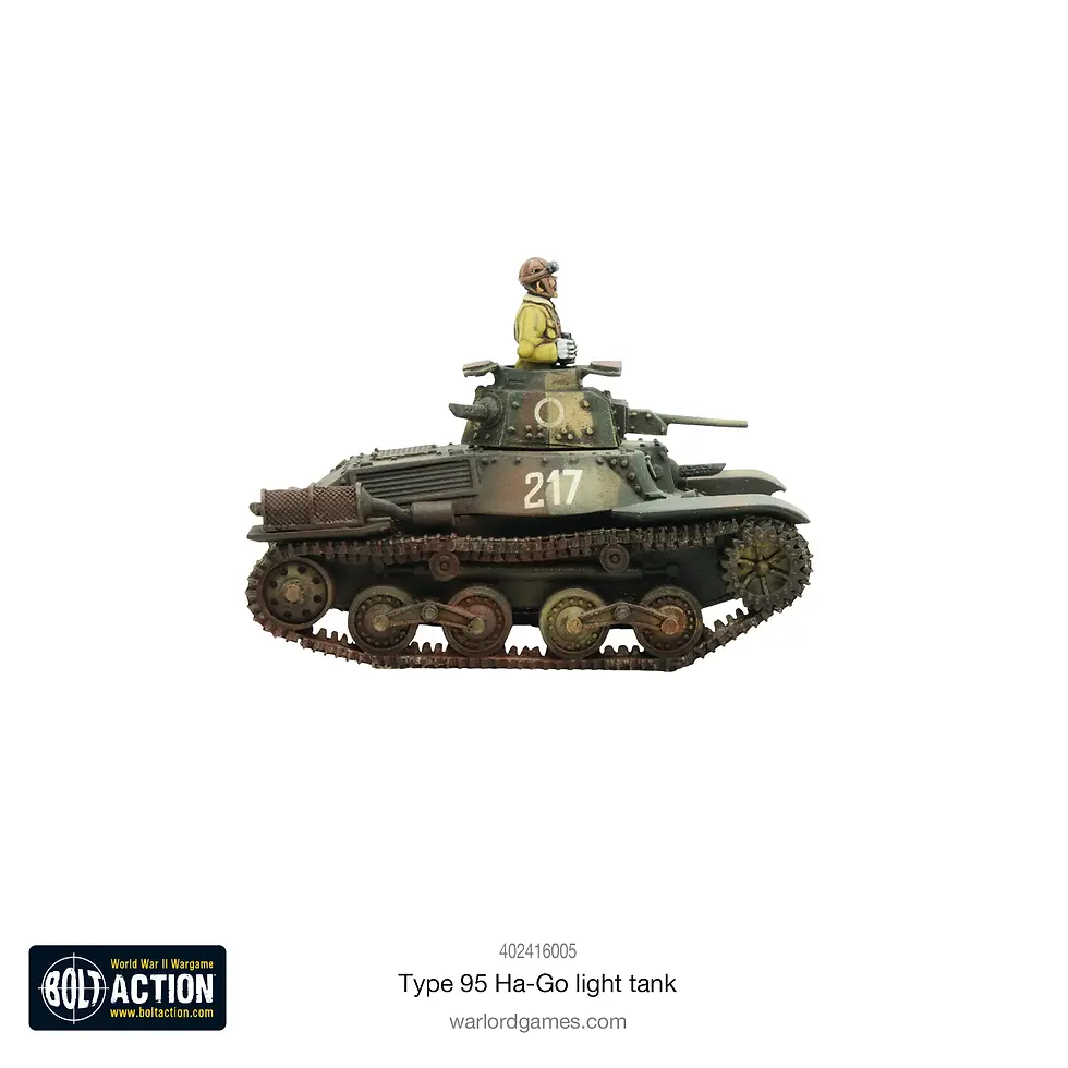Miniaturbild: Japanese Type 95 Ha-Go light tank