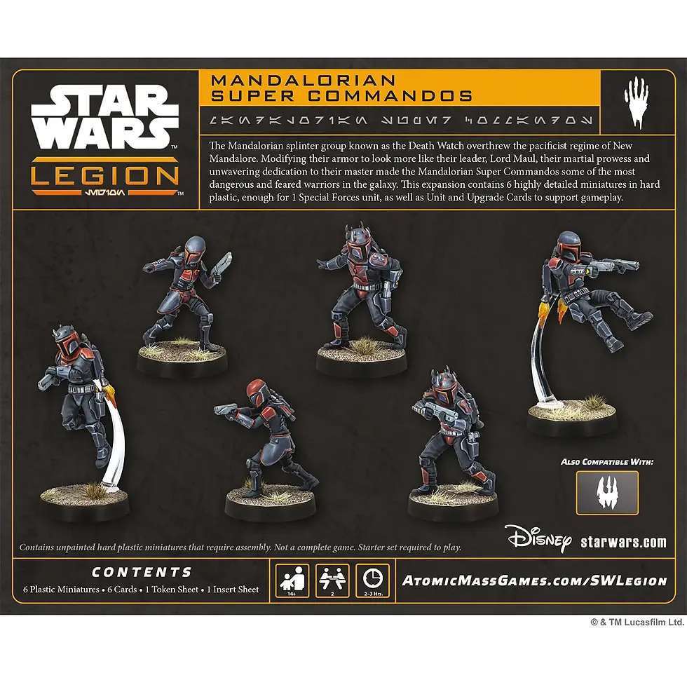 Miniaturbild: Star Wars Legion - Mandalorian Super Commandos