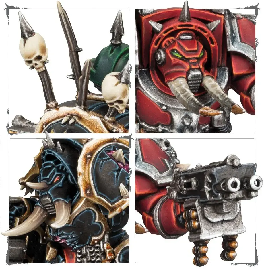 Miniaturbild: CHAOS SPACE MARINES: CHAOSTERMINATORTRUPP