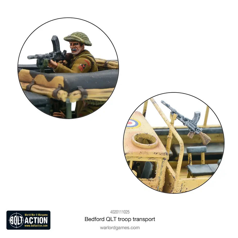 Miniaturbild: Bedford QLT troop transport