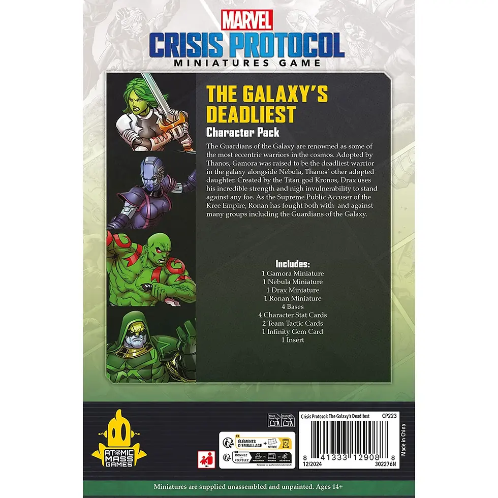Miniaturbild: Marvel Crisis Protocol - The Galaxy's Deadliest Character Pack