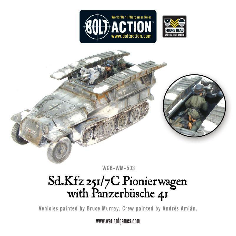 Miniaturbild: Sd.Kfz 251/7C Pionierwagen with panzerbuchse 41