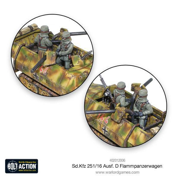 Miniaturbild: Sd.Kfz 251/16 Flammpanzerwagen