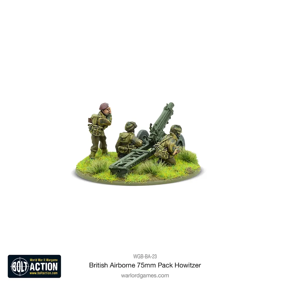 Miniaturbild: British Airborne 75mm Pack Howitzer