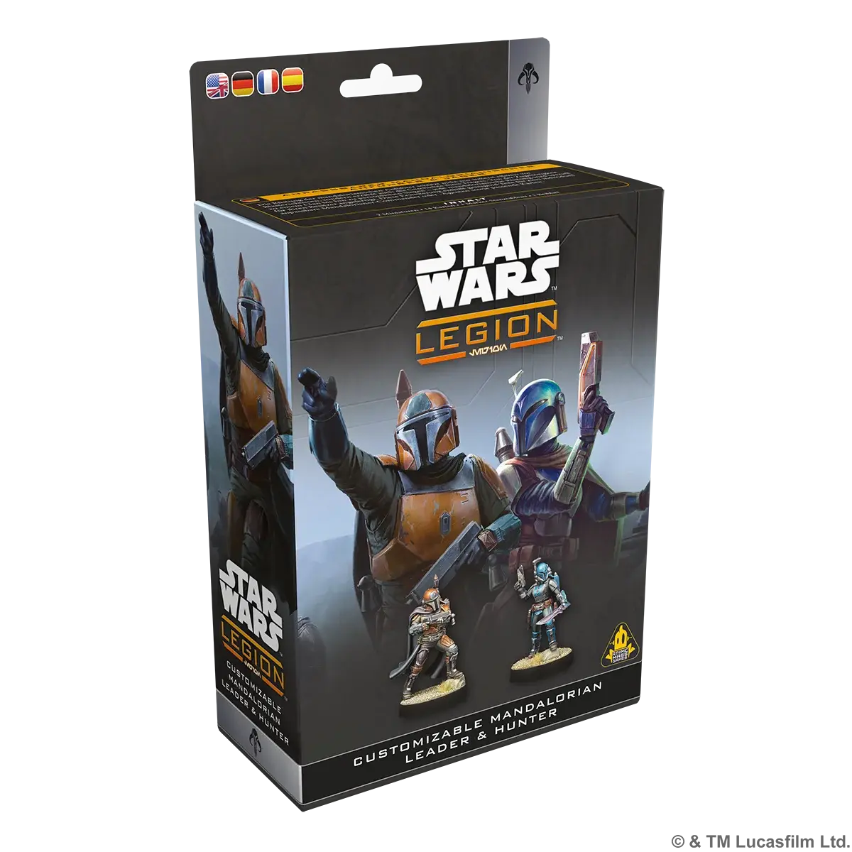 Star Wars Legion - Customizable Mandalorian Leader and Hunter