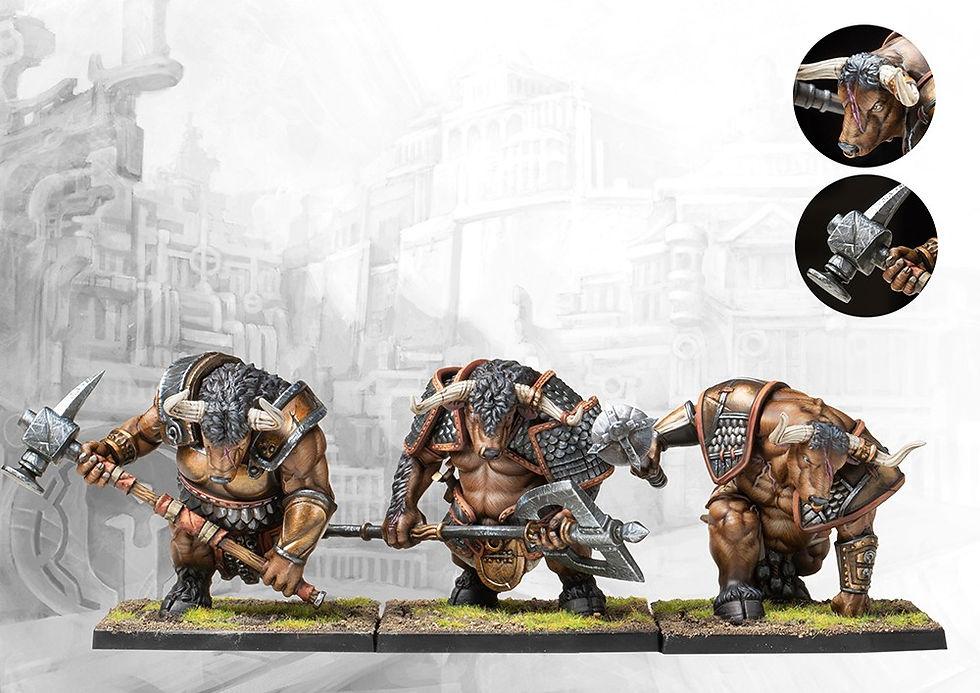 Miniaturbild: City States: Minotaur Thyreans (Dual Kit) (PB)